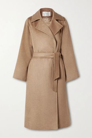 Max Mara + Manuela Icon Belted Camel Hair Coat