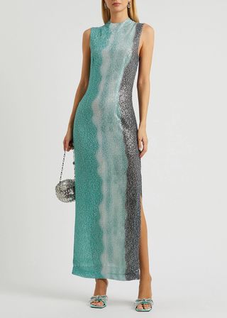16Arlington + Mira Ombré Sequin Maxi Dress