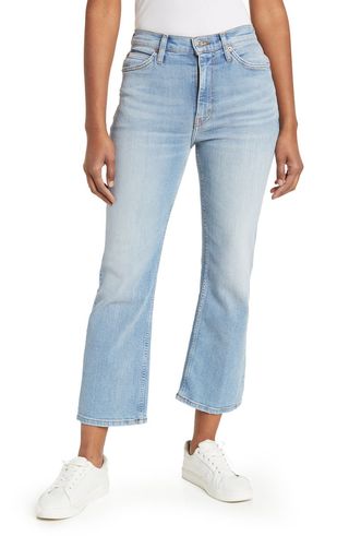 Re/Done + 70s Crop Bootcut Jeans
