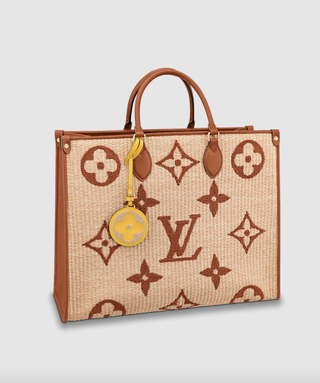 Louis Vuitton + OntheGo GM Raffia Bag