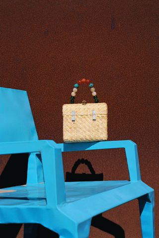 Zara + Beaded Box Bag