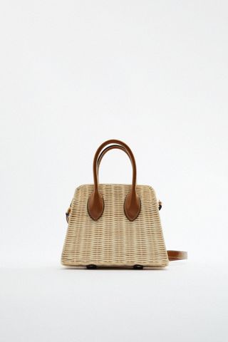 Zara + Rigid Crossbody Bag