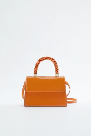 Zara + Beaded Handle Mini Bag