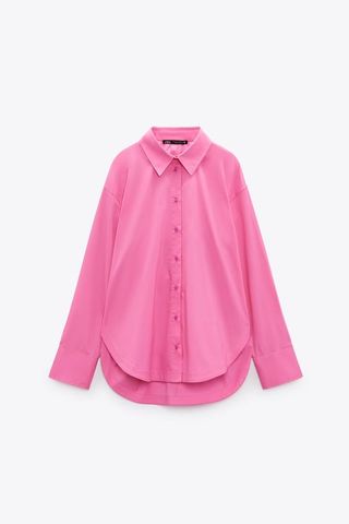 Zara + Heart Poplin Shirt