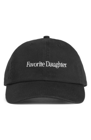 Favorite Daughter + Classic Logo Cotton Twill Baseball Cap