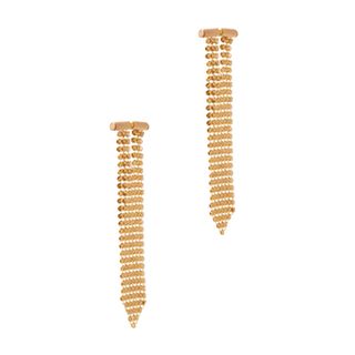 GUESS + 14KT Plated Chainmail Earring