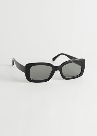 
Other Stories + Rectangular Frame Sunglasses