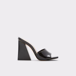 Aldo + Prisma Black Block Heels