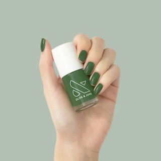 Olive 
June + Nail Polish in Geometry