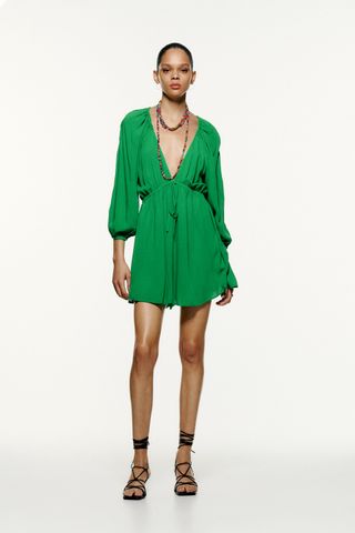Zara + Flowy Short Jumpsuit