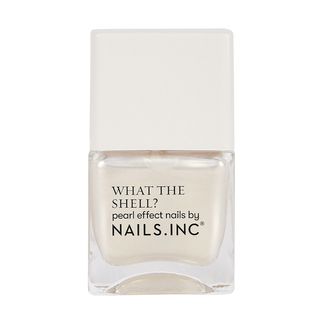 Nails. Inc + What the Shell? Pearl Effect Nail Polish in World's Your Oyster Babe