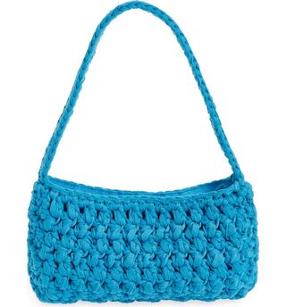 Topshop + Woven Shoulder Bag