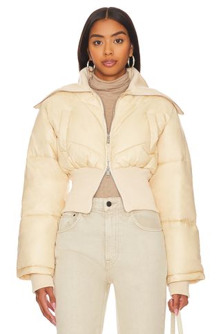 L'Academie + Rylee Cropped Puffer