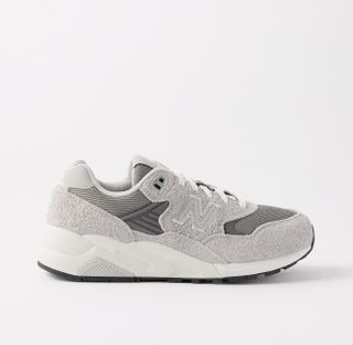 New Balance + 580 Suede and Mesh Trainers