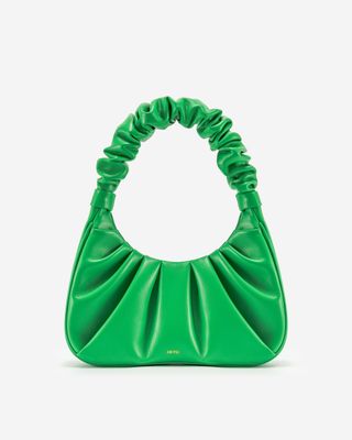 Jw Pei + Gabbi Grass Green Ruched Hobo Handbag
