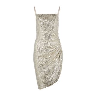 In the Mood for Love + Osborne Silver Sequin Mini Dress