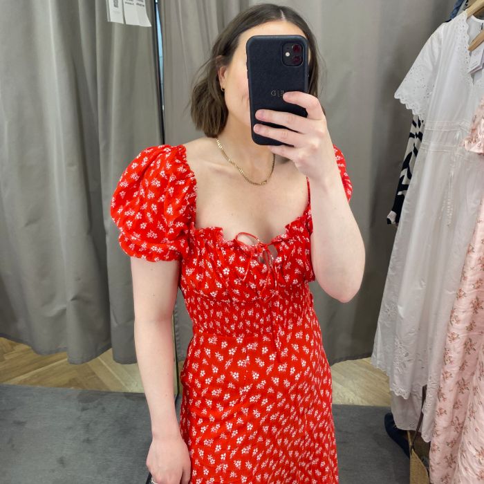 strapless open back dress Vintage 90s Plein Sud Polka Dot Maxi Dress - S main image 0