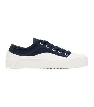 A.P.C. + Navy Iggy Basse Sneakers