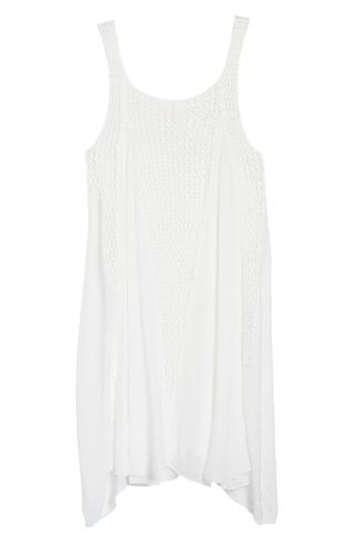 Elan + Crochet Inset Cover-Up Dress