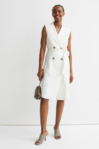 H&M + Sleeveless Jacket Dress