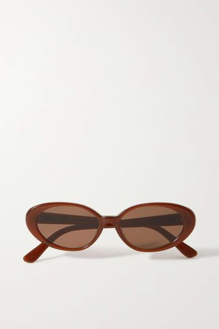 Velvet Canyon + The Poet Cat-Eye Acetate Sunglasses