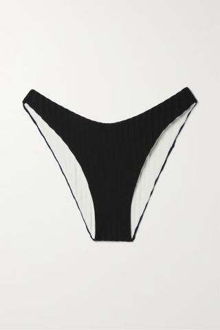 Solid&Striped + The Annabelle Reversible Ribbed Recycled Bikini Briefs