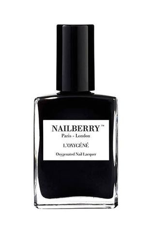 Nailberry + L'Oxygene Oxygentaed Nail Lacquer in Black Berry
