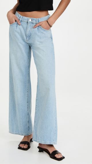 Dl1961 + Isabel Mid Rise Wide Leg Vintage Jeans