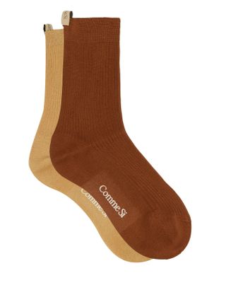 Comme Si + Pack of Four Agnelli Cotton Socks