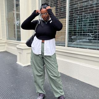 Green Cargo Pant Outfits for Fall Trending on TikTok