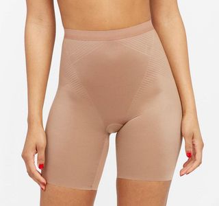 Spanx + Invisible Control Short in Cafe Au Lait