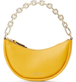 Kate Spade + Small Smile Pebbled Leather Crossbody Bag