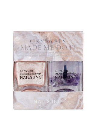 Nails Inc. + Crystals Made Me Do It Crystal-Infused Nail Polish Duu