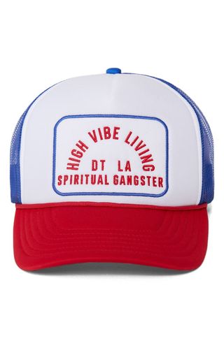 Spiritual Gangster + High Vibe Living Trucker Hat