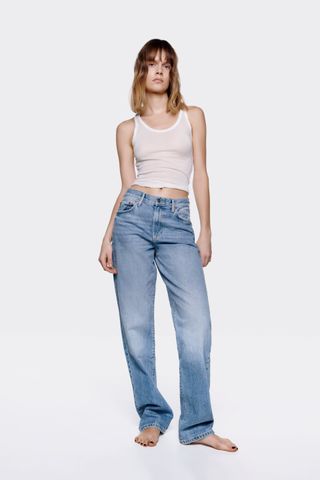 Zara + Zw The Vintage Boyfriend Jeans