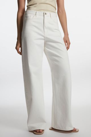 COS + Wide-Leg Low-Rise Jeans