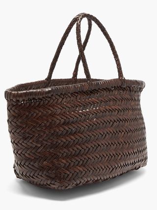 Dragon Diffusion + Leather Basket Bag