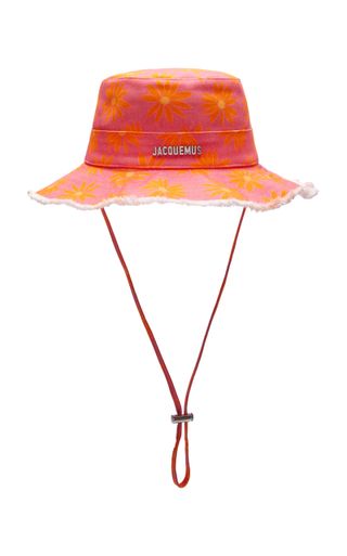 Jacquemus + Le Bob Artichaut Floral Cotton Bucket Hat