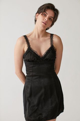 Urban Outfitters + UO Ginny Lace Trim Slip Dress