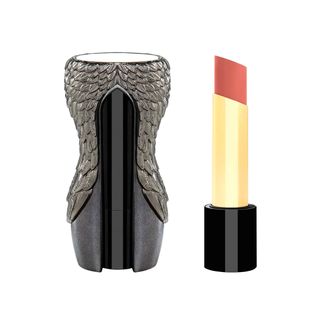 Valdé Beauty + Ritual Creamy Satin Lipstick in Mercy with Gunmetal Armor