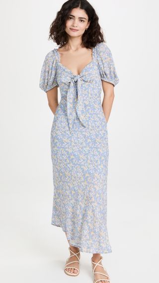 Rahi + Carolina Floral Midi Dress