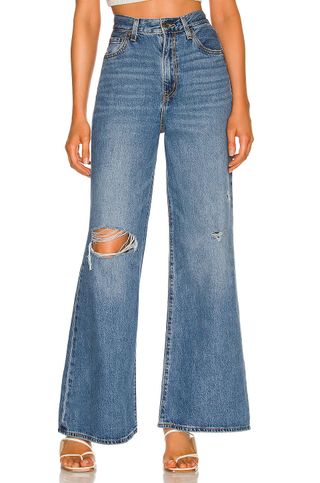 Levi's + High Loose Flare Jean in Take Notes