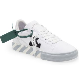 Off-White + Eco Canvas Vulcanized Low Top Sneaker