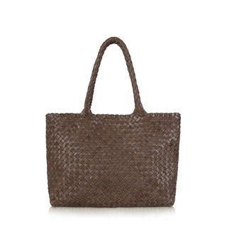 Milaner + The Mini Elena Woven Handbag