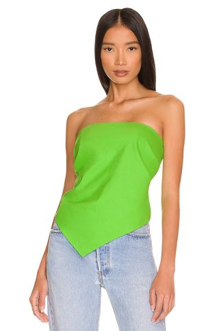 L'Academie + Darragh Top in Lime Green