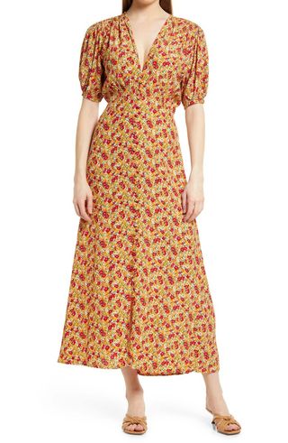 Faithfull the Brand + Bellavista Floral Midi Dress