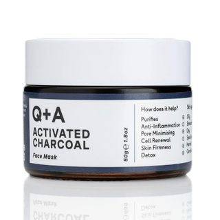 Q+A + Activated Charcoal Face Mask 50g