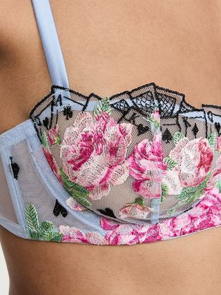 Fleur Du Mal + Card Embroidery Balconette
