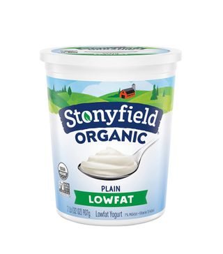 Stonyfield Organic + Organic Lowfat Yogurt, Plain
