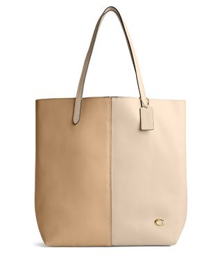 Coach + Nomad Colorblock Leather Tote